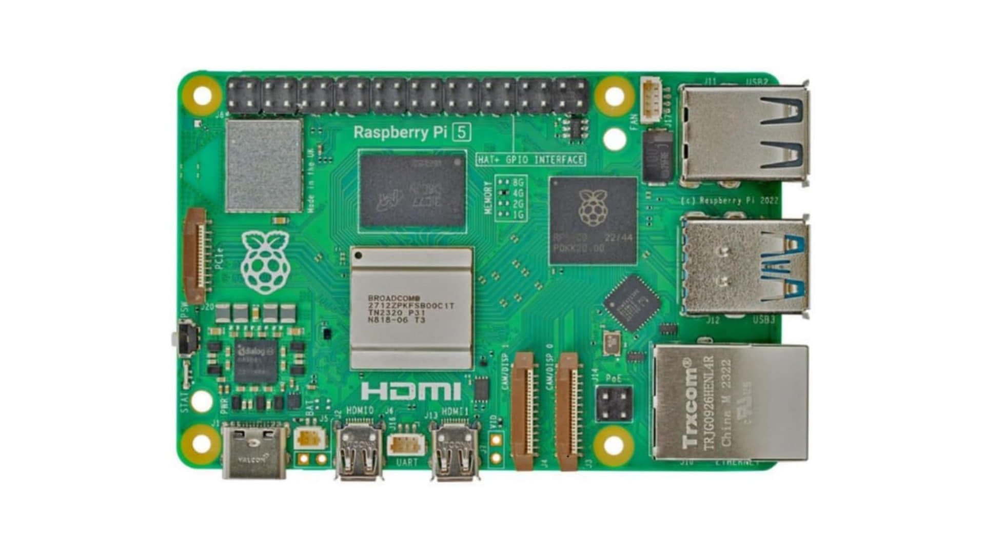 Raspberry Pi 5 4GB: Der leistungsstarke Mini-PC für Projekte & Home Office