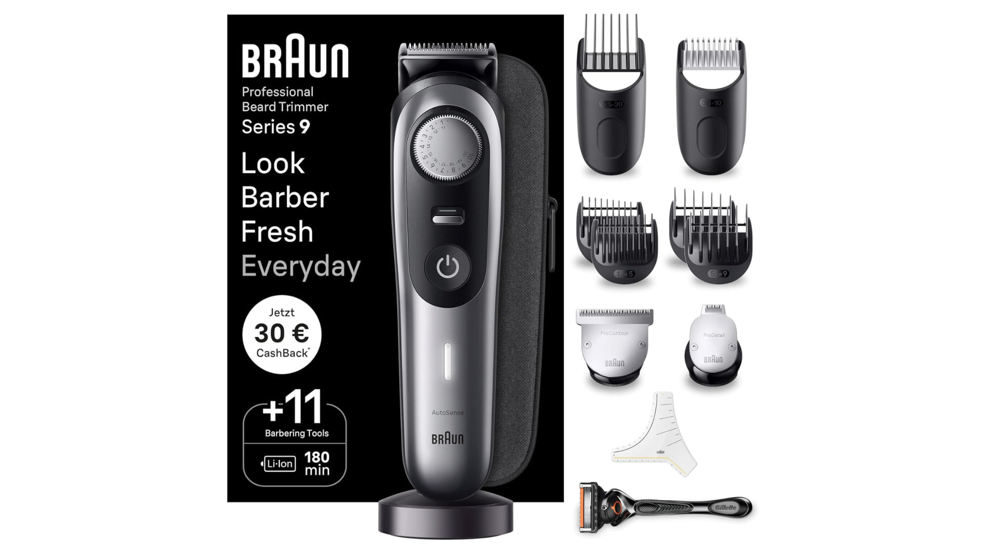 Braun Barttrimmer BT9440 2024: Präzision und Kontrolle für Ihren perfekten Look