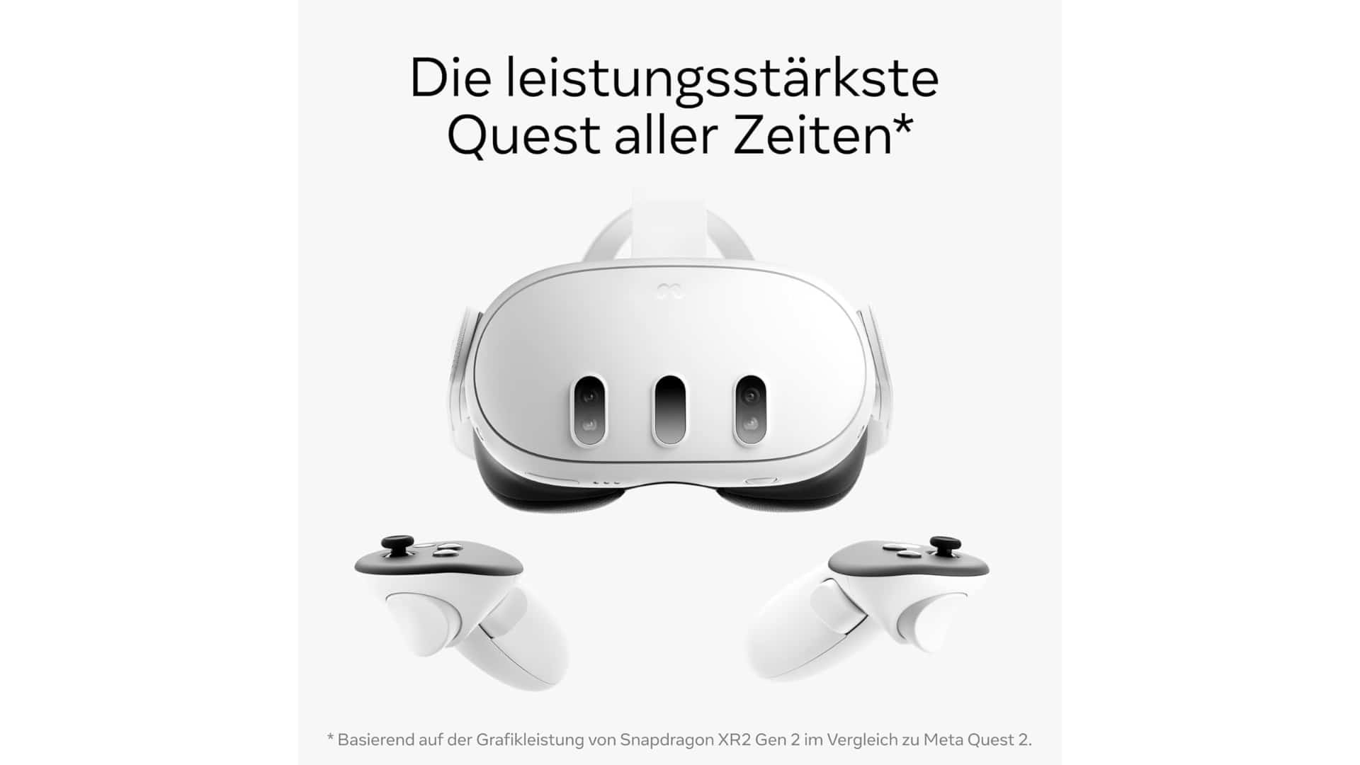 Meta Quest 3 512 GB: Die leistungsstärkste Quest für ultimative Mixed Reality Erlebnisse
