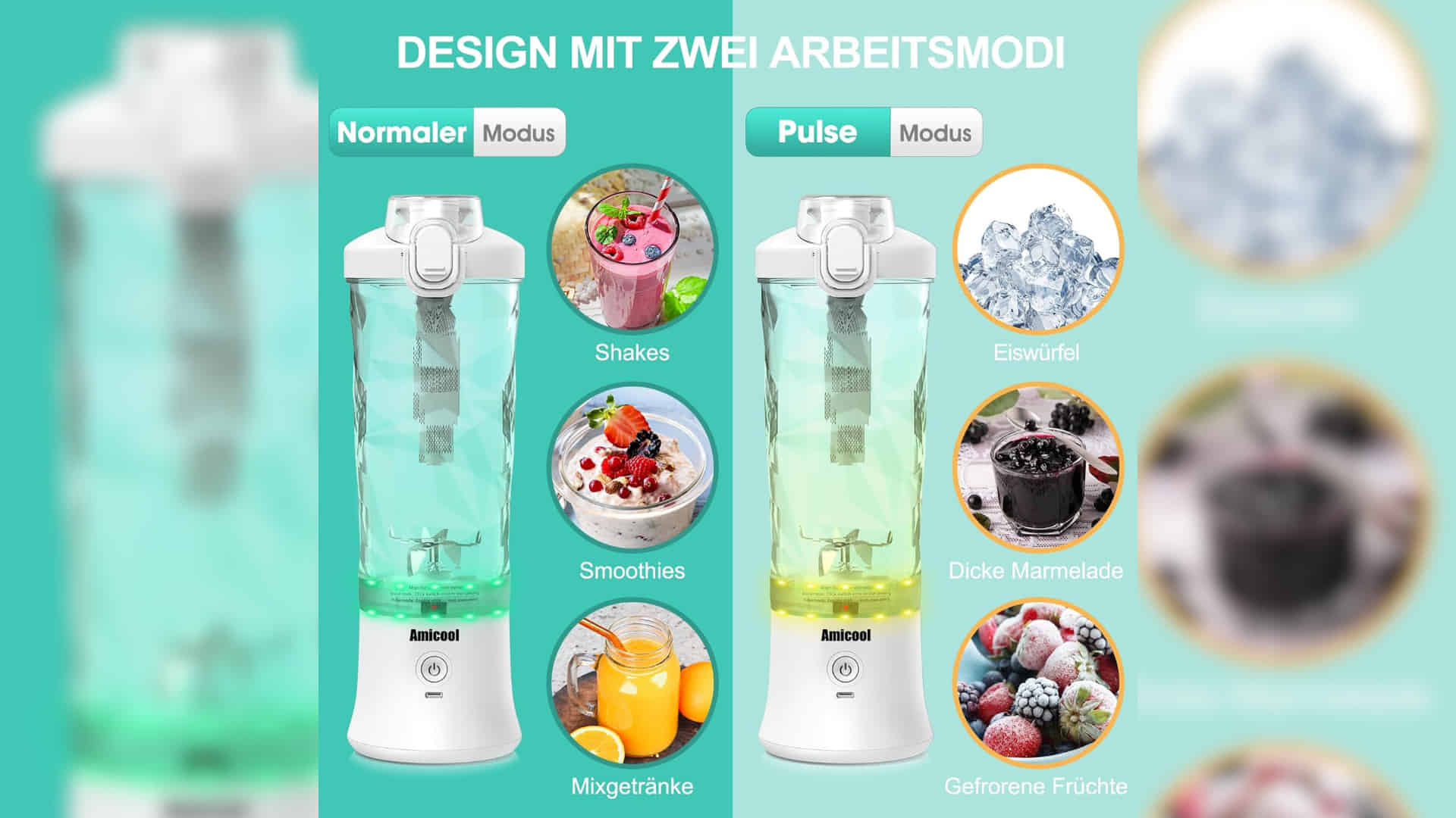 Leistungsstark und benutzerfreundlich: Der Mixer Smoothie Maker To Go im Detail