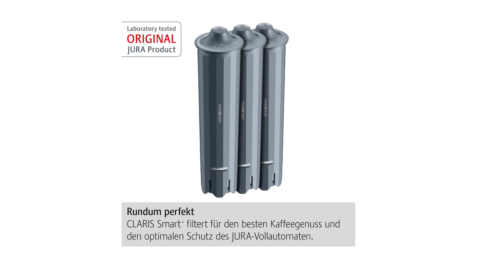 Vorteile und einfache Handhabung der JURA CLARIS Smart+ Filterpatrone
