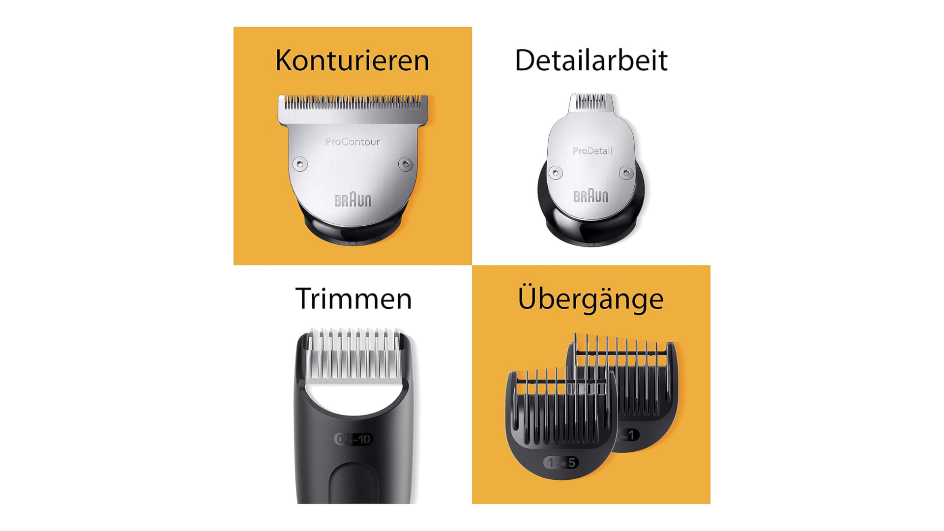 Maximale Kontrolle und Komfort mit dem Braun Barttrimmer BT9440