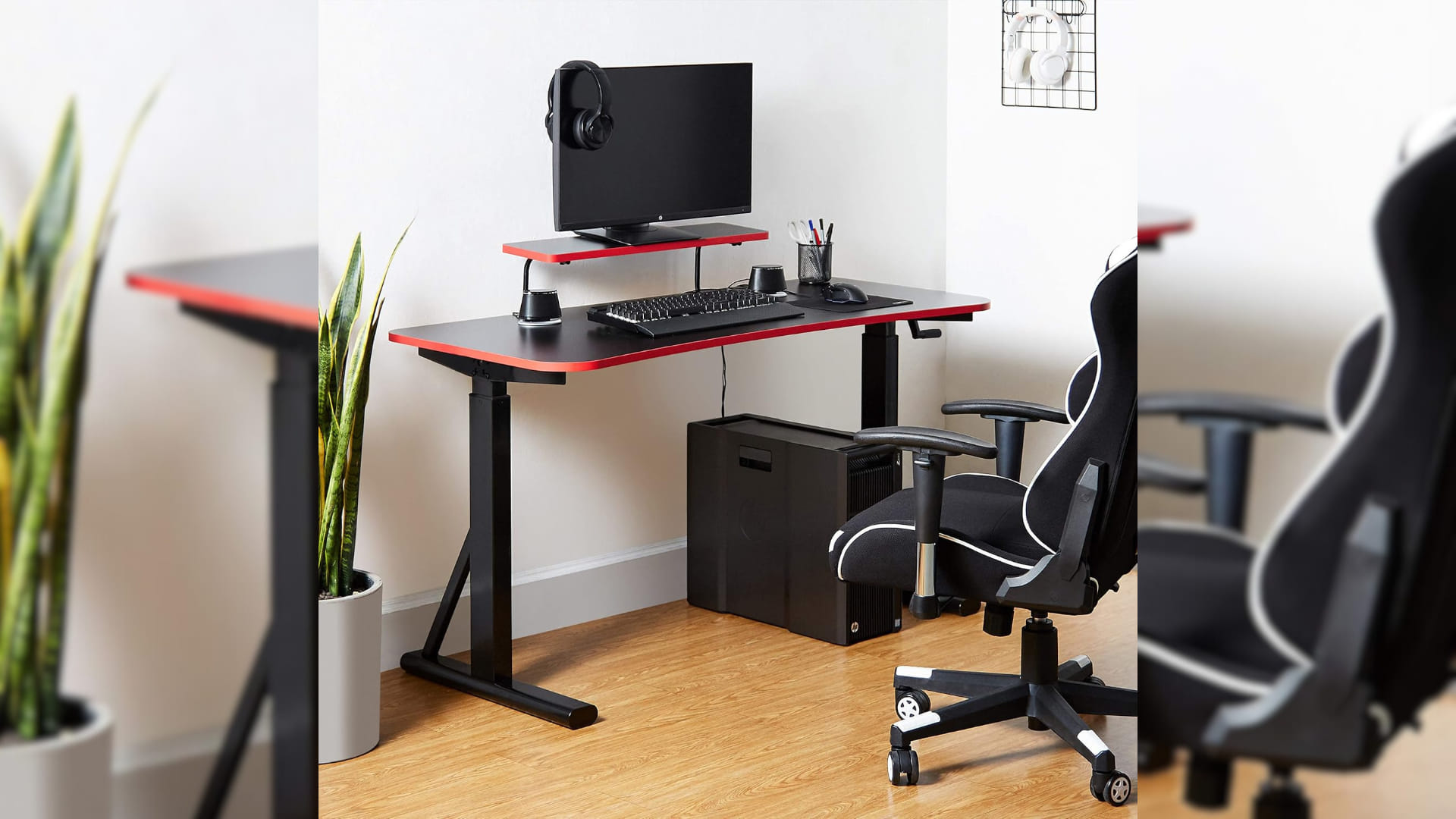 Optimale Ergonomie und Benutzerfreundlichkeit des Amazon Basics Gaming-Computertisches