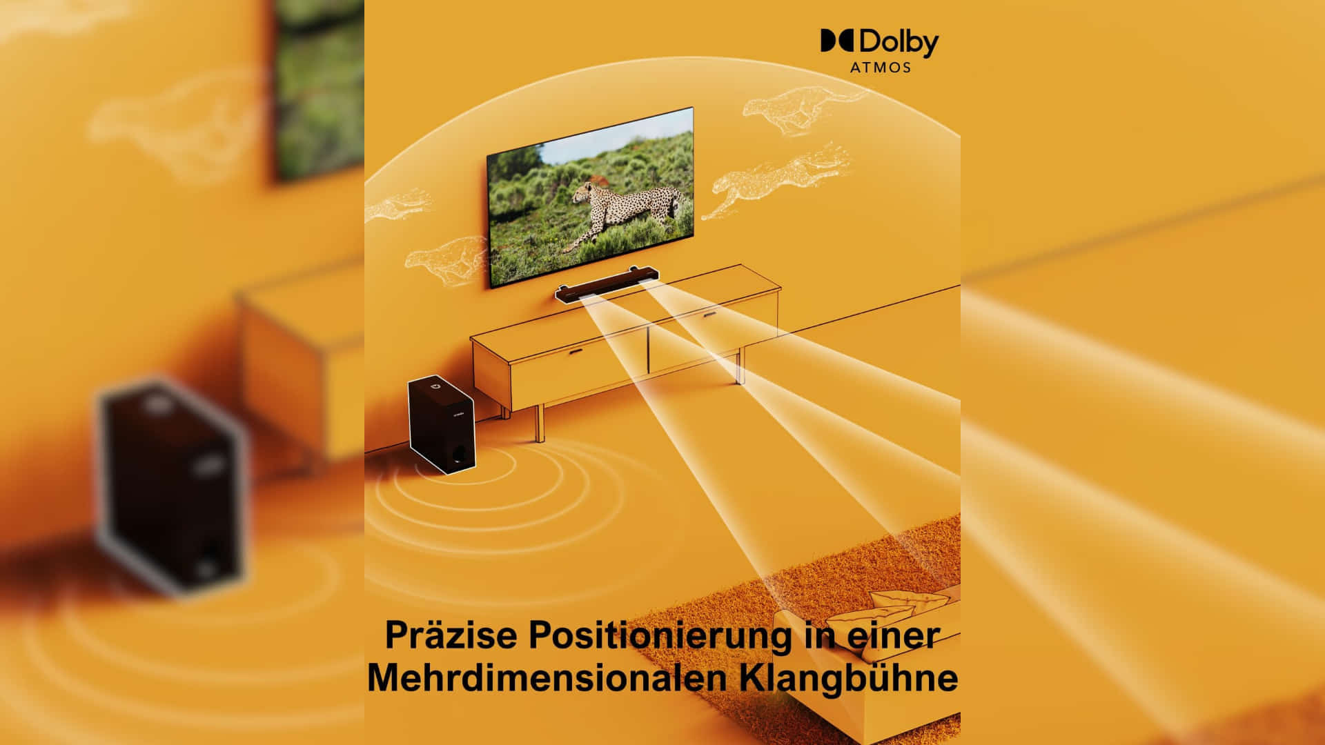ULTIMEA Nova S50 Soundbar in Einsatz