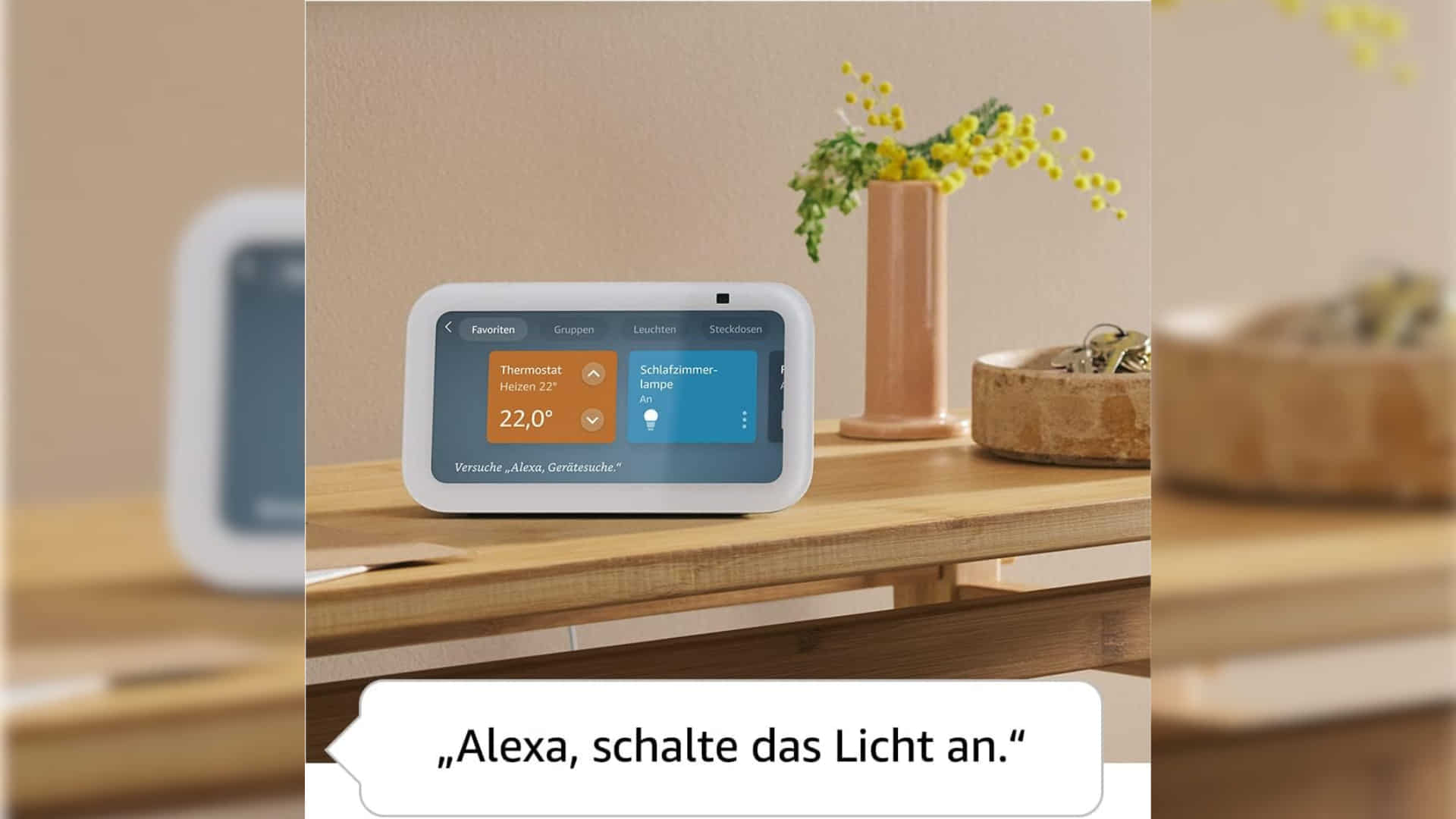 Echo Show 5 in Verwendung