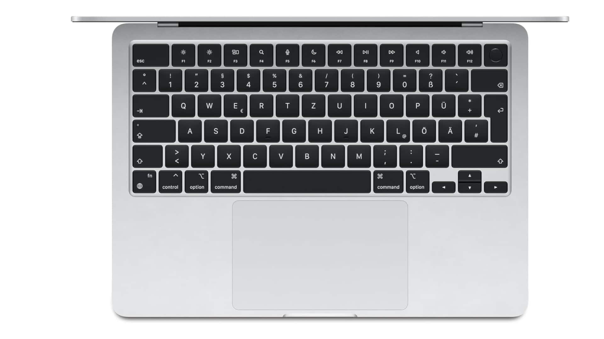 Moderner Arbeitsplatz mit MacBook Air
